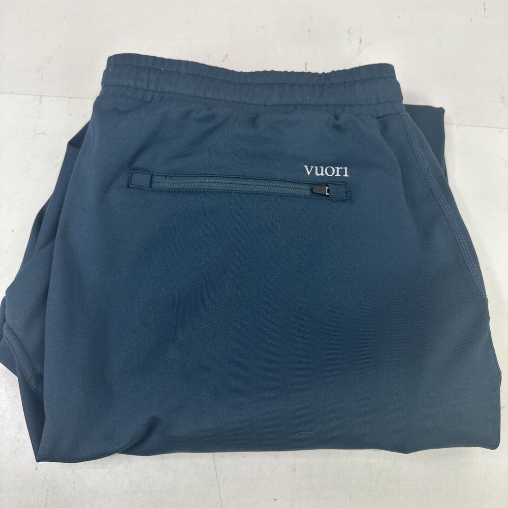 Vuori Men's XL Indigo Blue Sunday Performance Jogger Stretch Athleisure V416